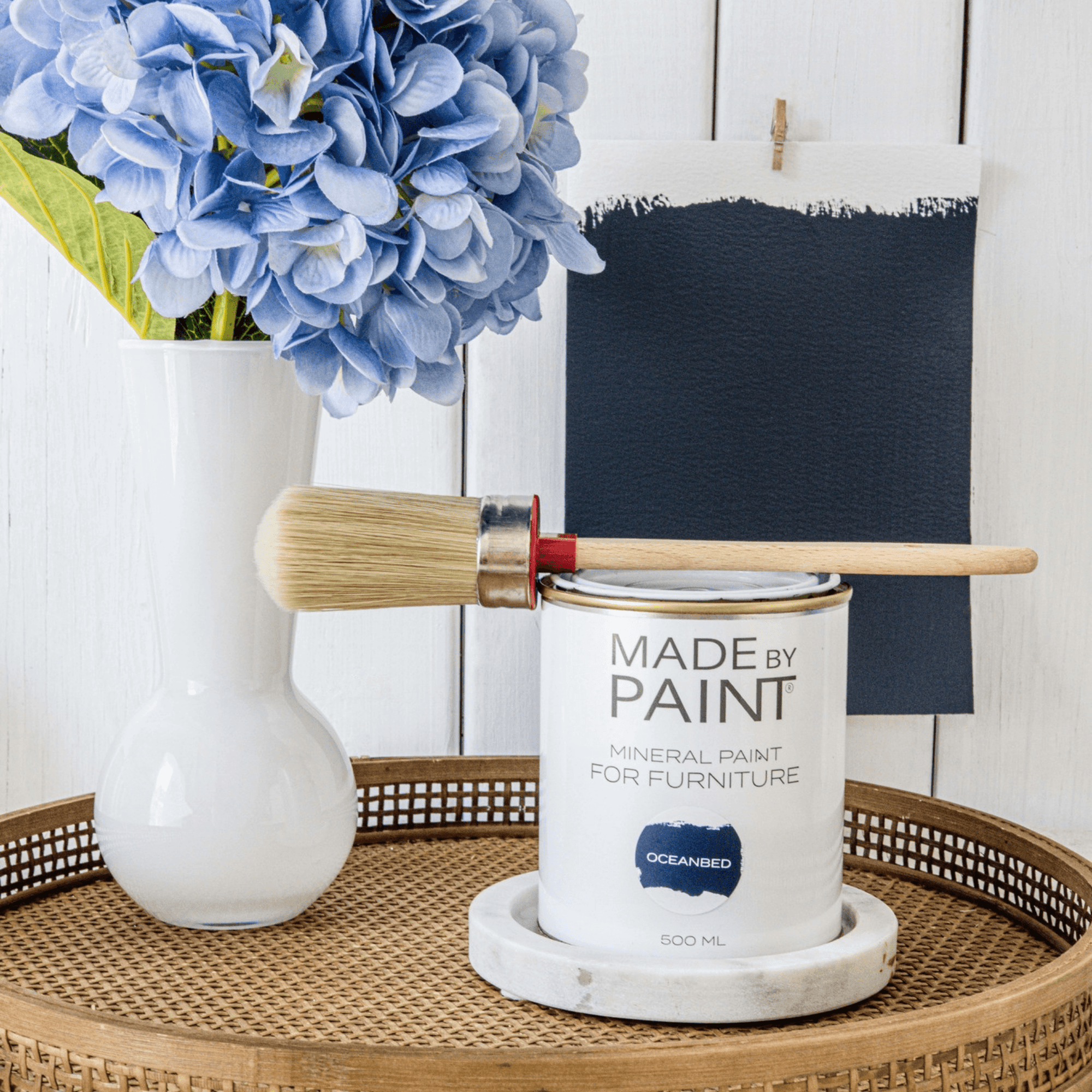 'Oceanbed' Mineral Paint, Made By Paint, 500ml (Deep Navy)
