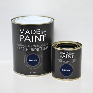 250ml ‘Blue Ink’ Chalk & Clay Furniture Paint Chalk Paint - Fuller's Flips