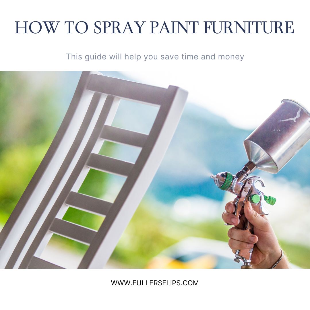 How To Spray Paint Furniture