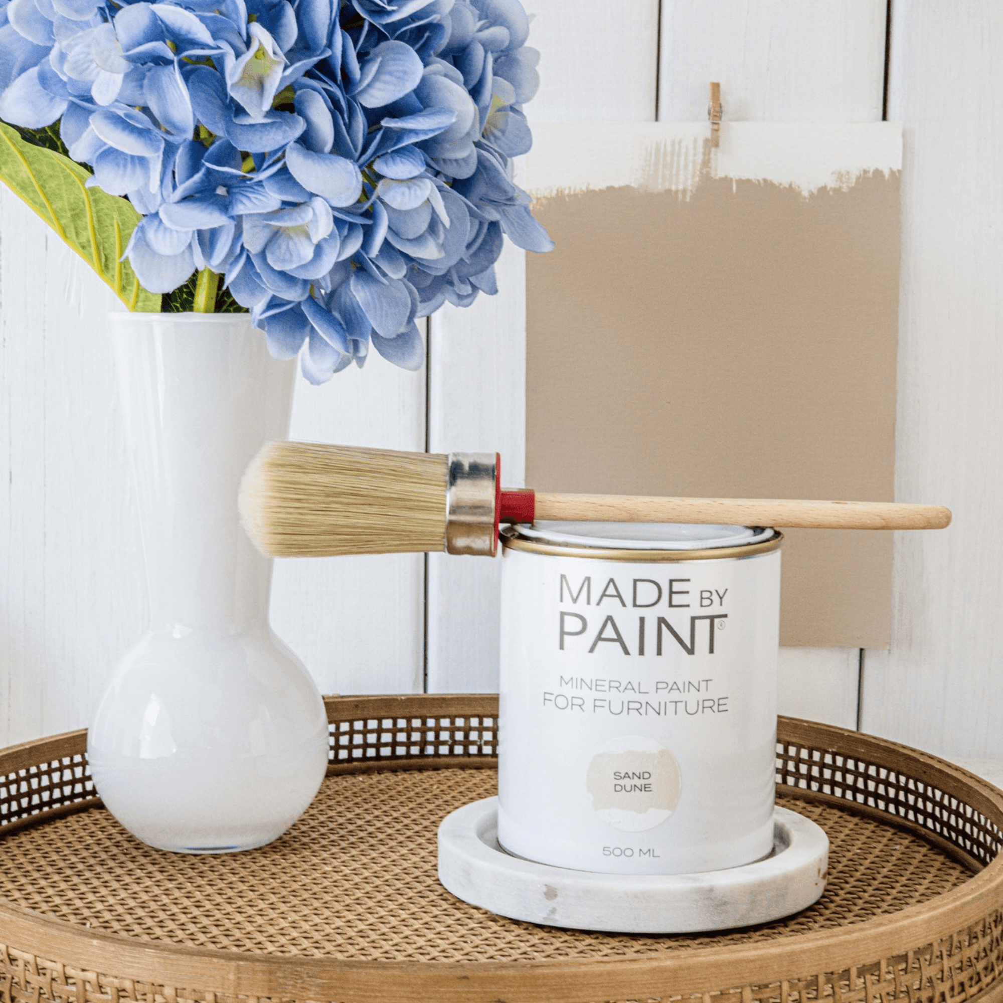 'Sand Dune' Mineral Paint, Made By Paint, 500ml (Light Tan)