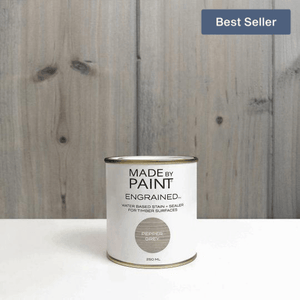 Pepper Grey Wood Stain Engrained Stains - Fuller's Flips