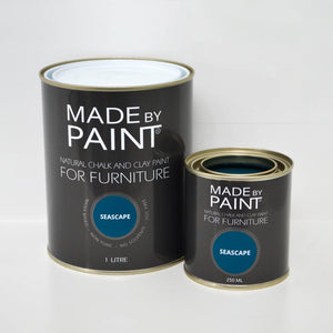 250ml ‘Seascape' Chalk & Clay Furniture Paint Chalk Paint - Fuller's Flips