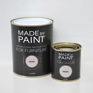 250ml ‘Smoke’ Chalk & Clay Furniture Paint Chalk Paint - Fuller's Flips